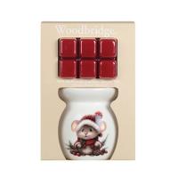 Woodbridge Christmas Mouse Wax Melt Warmer Gift Set Extra Image 1 Preview
